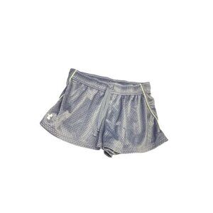 Under Armour Gray Mesh Shorts for Girls Size Medium